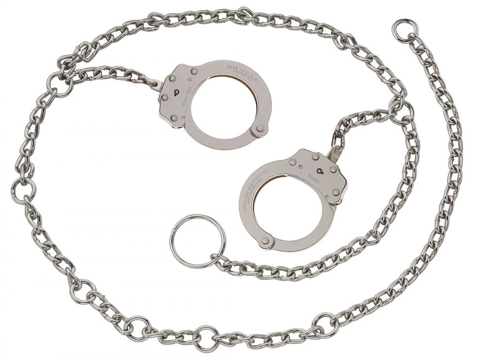 Peerless Handcuff Company Peerless Handcuffs Model 7002C-XL – Waist Chain - Extra Chain High Security Restraints & Chains