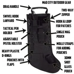 Tru-Spec Big Foot Holiday Stocking