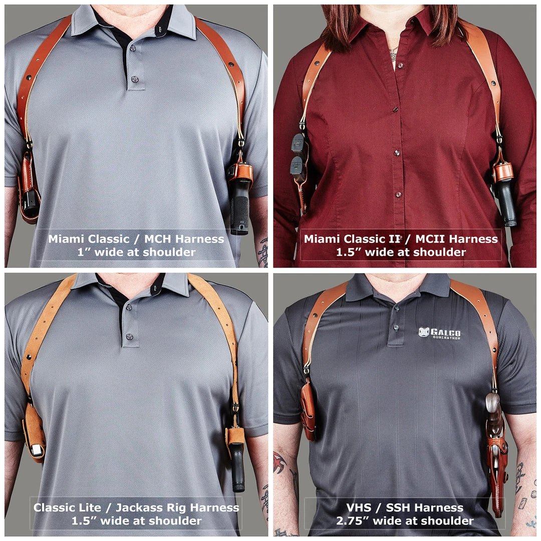 Galco MCH 1" Shoulder Harness Shoulder Holsters