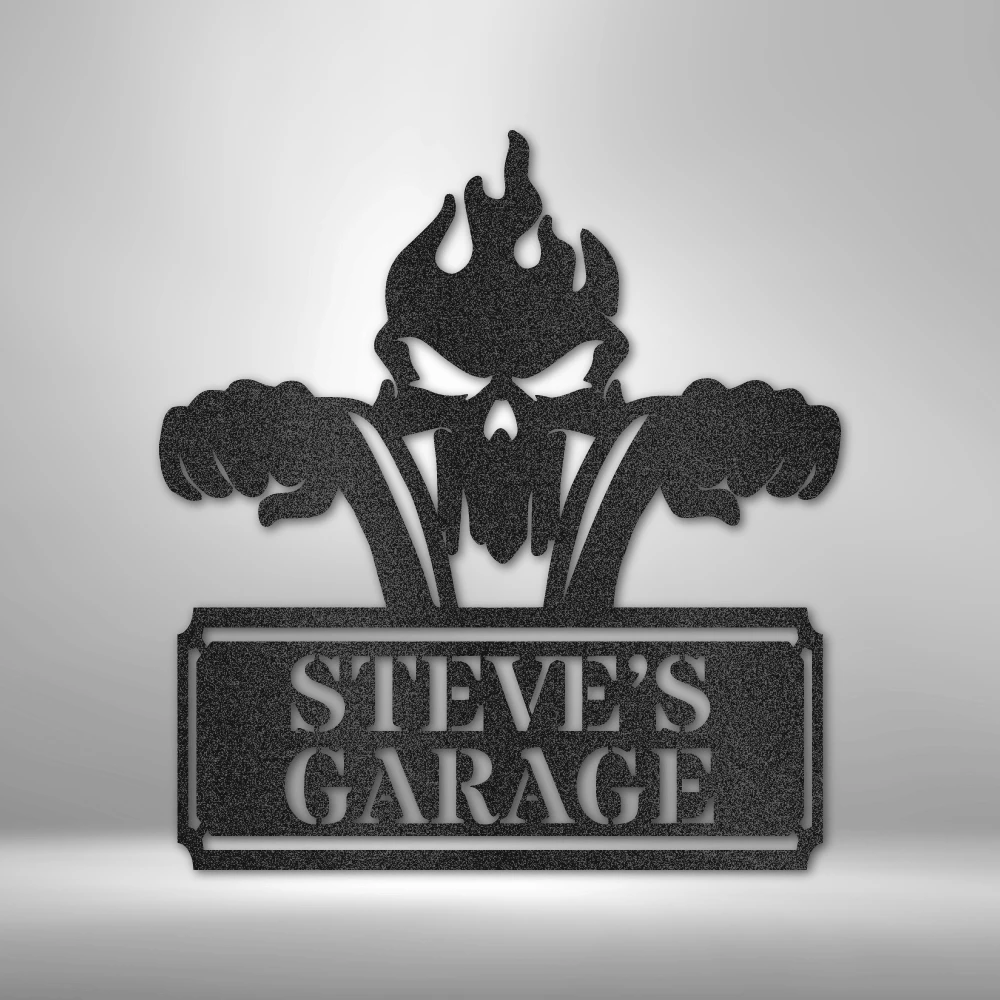 Home Décor Monogram Rough Ride Monogram - Steel Sign