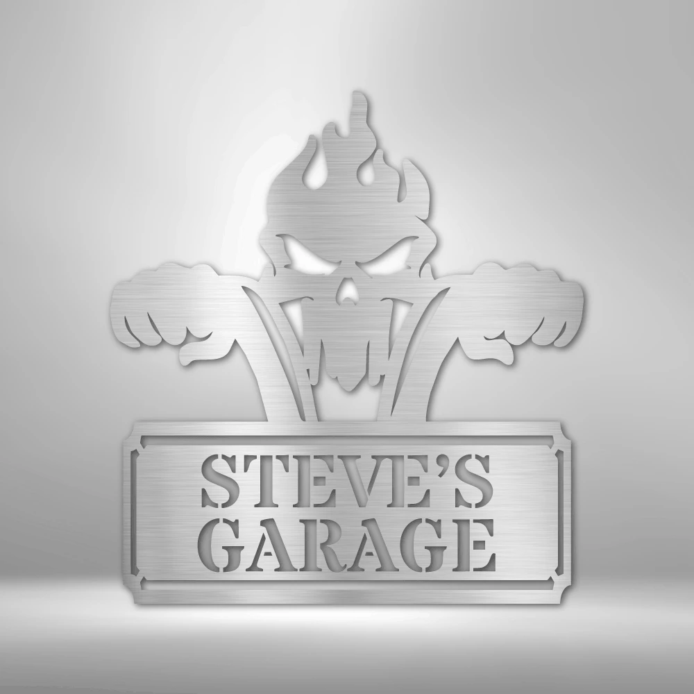 Home Décor Monogram Rough Ride Monogram - Steel Sign