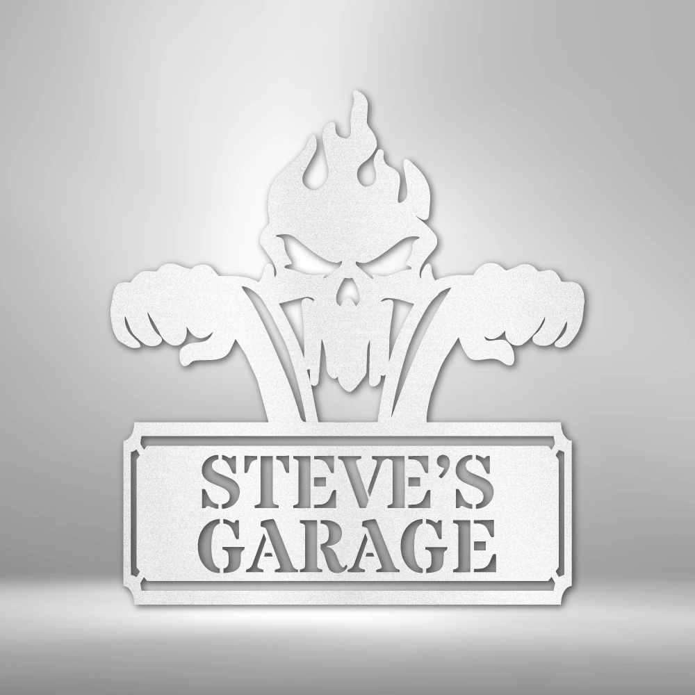 Home Décor Monogram Rough Ride Monogram - Steel Sign