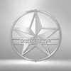 Home Décor Monogram Star Monogram - Steel Sign