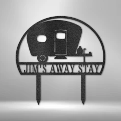 Home Décor Monogram Camper Yard Monogram - Steel Sign
