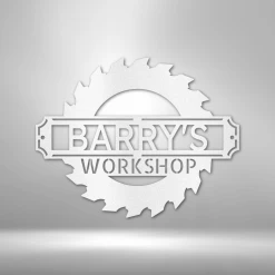 Home Décor Monogram Sawmill Monogram - Steel Sign