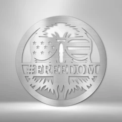 Home Décor Monogram American Eagle Monogram - Steel Sign