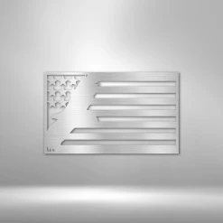 Home Décor Monogram USA Eagle - Steel Sign