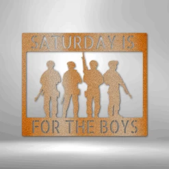 Home Décor Monogram Soldier Monogram - Steel Sign