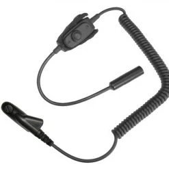 Code Red Headsets Military Slim-line M4 Tactical Push-to-talk For Motorola HT750/1250 ( PTT And Connector Unit ) Tactical Headsets