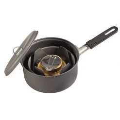 Proforce Equipment NDuR Mini Cookware Kit W/Alcohol Burner