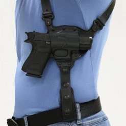 Galco Parabellum Tie Down Set Shoulder Holsters