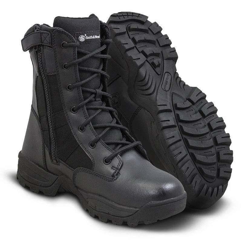 Smith And Wesson Smith & Wesson Breach 2.0 8" Side-Zip Waterproof Boots