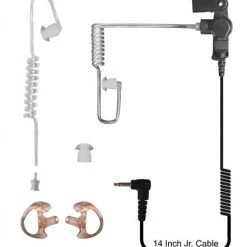 Code Red Headsets Silent Jr 2.5 Pack Listen Only Earpiece With 14