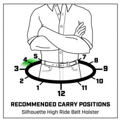 Concealment Holsters Galco Silhouette High Ride Holster