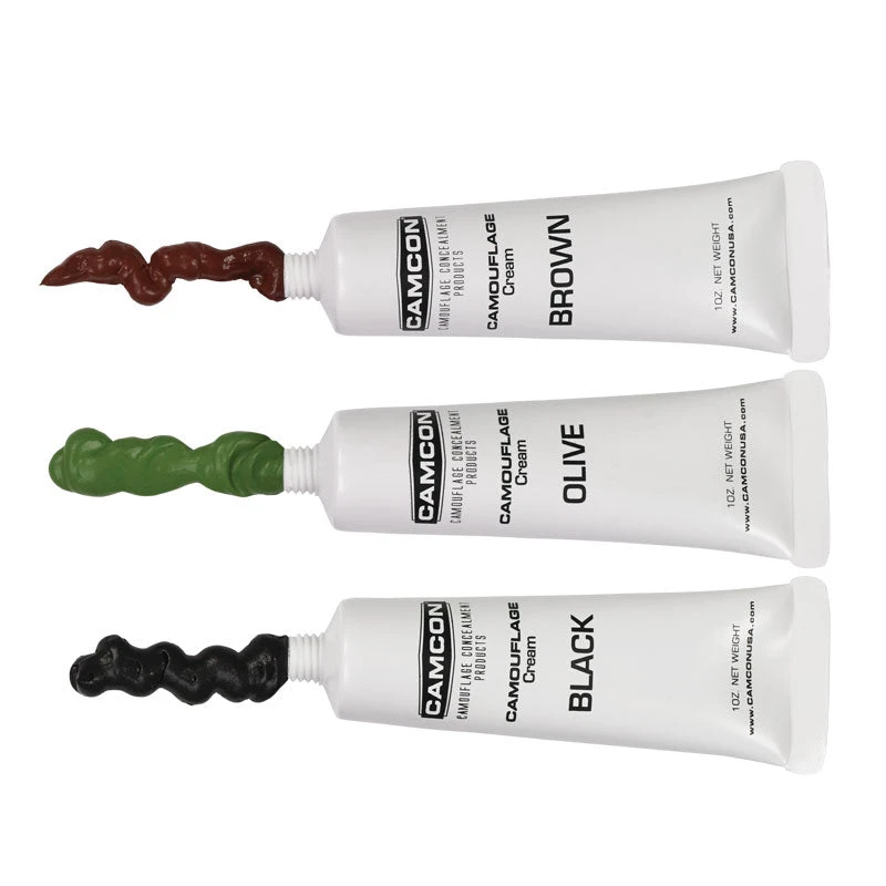 Proforce Equipment Camo Paint Camcon Camouflage Cream Squeeze Tube Make-up Kit