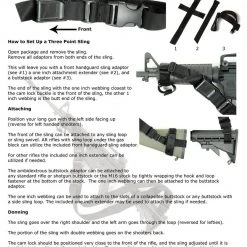 Gun Slings Condor Tactical 3 Point Sling