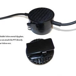 Code Red Headsets Tactical Bone Conduction Headset For Harris/Macom Two-Way Radios Tactical Headsets