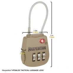 Maxpedition Tactical Luggage Lock