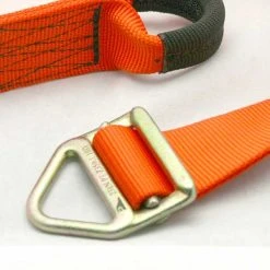 Fusion Nylon Lanyard Adjustable Delta Ring Climbing / Rappelling Gear