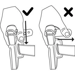 Galco Fletch High Ride Belt Holster Concealment Holsters