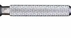 Zak Tools Zak Tool Aluminum Swivel Key - Silver Handcuff Keys