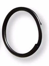 Zak Tools Key Holders Zak Tool 1.5" Black Key Ring (25 Pack)