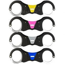 ASP Rigid Identifier Ultra Cuffs - Steel Bow