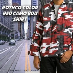 BDU Camouflage Shirts Rothco Camouflage BDU Shirts
