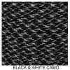 E. L. Wood Braiding Black & White Camo Paracord 550 Survival Cord