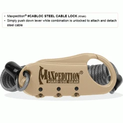 Travel Bags & Luggage Maxpedition Steel Cable Lock