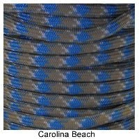 E. L. Wood Braiding 550 Survival Cord Carolina Beach Paracord