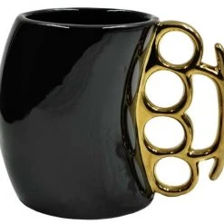 Caliber Gourmet Brass Knuckle Mug