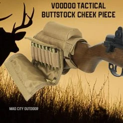 Voodoo Tactical Buttstock Cheek Piece Gun Cheek Pads