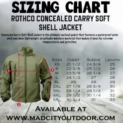 Jackets Rothco Concealed Carry Soft Shell Jacket
