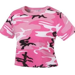 Camo T-Shirts Rothco Womens Camouflage Crop Top