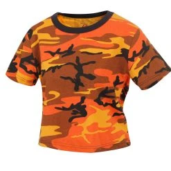 Camo T-Shirts Rothco Womens Camouflage Crop Top