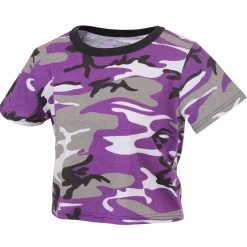 Camo T-Shirts Rothco Womens Camouflage Crop Top