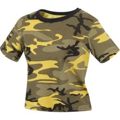 Camo T-Shirts Rothco Womens Camouflage Crop Top