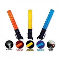 Flashlights EMI - Emergency Medical Flashback Three Amber Light Bat