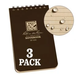 Rite In The Rain Top Sprial Notebook 3 X 5