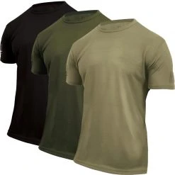 Solid Color T-Shirts Rothco Tactical Athletic Fit T-Shirt