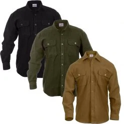 Rothco Heavy Weight Solid Flannel Shirt