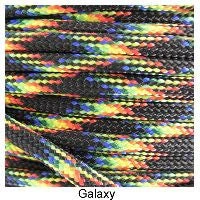 E. L. Wood Braiding 550 Survival Cord Galaxy Paracord