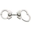 Peerless Handcuff Company Peerless Handcuffs High Security Chain Link Handcuff - Nickel Finish
