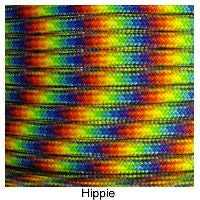 E. L. Wood Braiding 550 Survival Cord Hippie Paracord