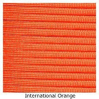 E. L. Wood Braiding International Orange Paracord 550 Survival Cord