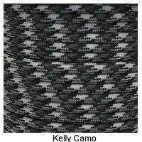 E. L. Wood Braiding 550 Survival Cord Kelly Camo Paracord
