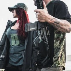 Graphic Printed T-Shirts Viktos Women's Gametime Racerback Tank