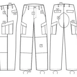Camo Pants Tru-Spec BDU Camouflage Xtreme Pants