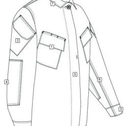 Tru-Spec Digital Camouflage Battle Shirt BDU Camouflage Shirts